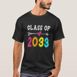 Klasse 2033 Vorstand 2033 wächst mit mir Grad T-Shirt