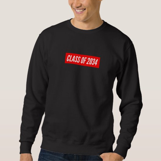 Klasse 2034 Abitur 2034 Sweatshirt (Vorderseite)