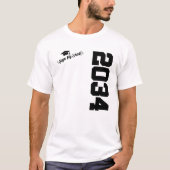 Klasse 2034 Abschluss Unterschreiben Mein Shirt Se (Vorderseite)