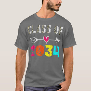 Klasse 2034 Shirt vor dem Abschluss des Vorschulst