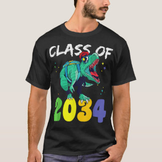 Klasse 2034 t Re Dino mit meinem Kindergarten wach T-Shirt