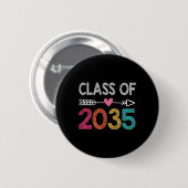 Klasse 2035 Abschluss im Vorschulalter vor dem Abs Button (Vorne & Hinten)
