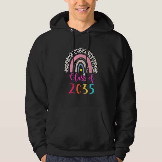 Klasse 2035 Kindergartenstudium mit m Hoodie (Vorderseite)