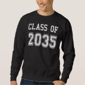 Klasse 2035 Kindergartenstudium mit m Sweatshirt (Vorderseite)