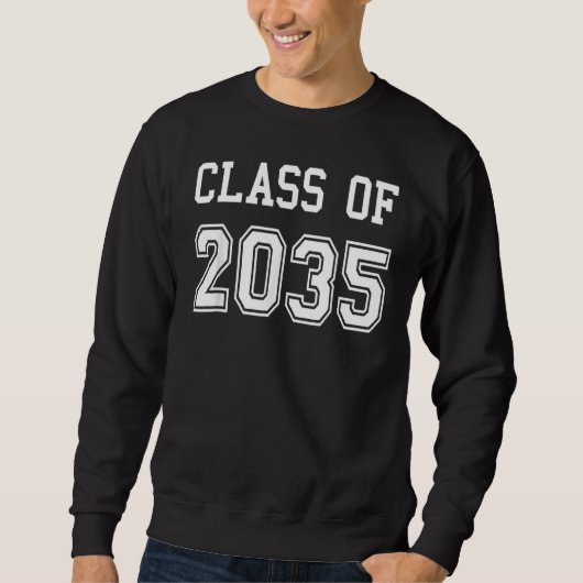 Klasse 2035 Kindergartenstudium mit m Sweatshirt (Vorderseite)