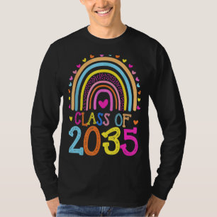 Klasse 2035 Rainbow Pre-K Kindergarten Graduation T-Shirt