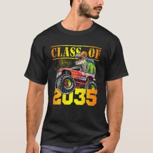 Klasse 2035 t Rex Dinosaurier Monster Truck Pre-K T-Shirt