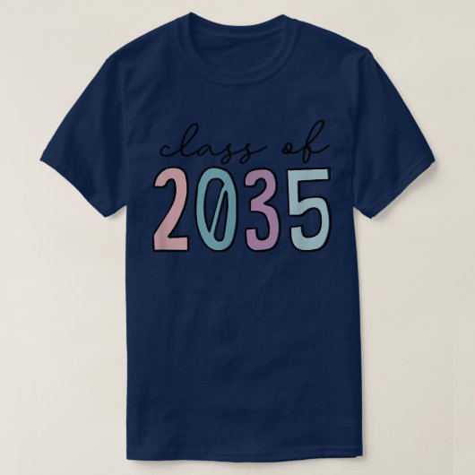 Klasse 2035 T-Shirt (Design vorne)