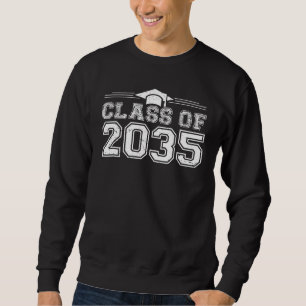Klasse 2035 vor dem Abschluss des Kindergartens Sweatshirt