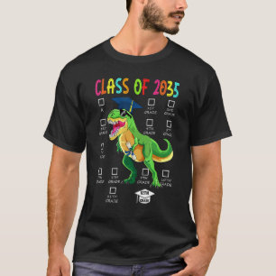 Klasse 2035 Wächst Mich Vorschule Kindergarten Din T-Shirt