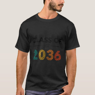 Klasse 2036 erster Schultag zurück zur Schule T-Shirt