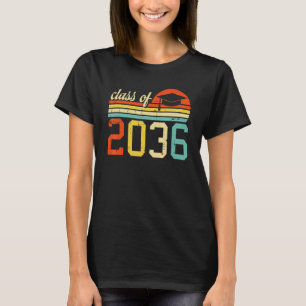 Klasse 2036 Retro Pre K Kindergarten Vorschule S T-Shirt