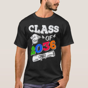 Klasse 2036 Wachse Mit Mir Kindergarten-Abschluss T-Shirt