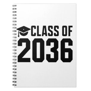 Klasse 2036 Wachse Mit Mir Zurück zur Schule Notizblock