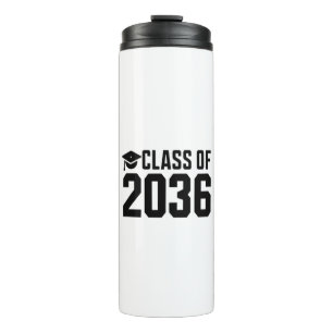 Klasse 2036 Wachse Mit Mir Zurück Zur Schule Thermosbecher