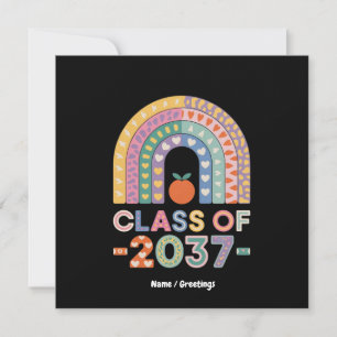 Klasse 2037 Kindergarten bis Abschluss Geschenke Einladung