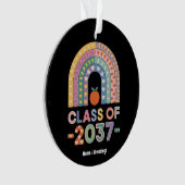Klasse 2037 Kindergarten bis Abschluss Geschenke Ornament (Vorderseite)