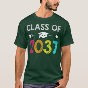 Klasse 2037 wächst mit meinem Kindergarten-Abschlu T-Shirt