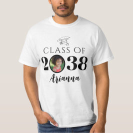 Klasse 2038 Individuelle Name- und Foto-Sake T-Shirt