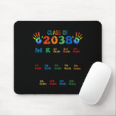 Klasse 2038 wächst mit Farbhandprint vor K 1 Mousepad (Mit Mouse)