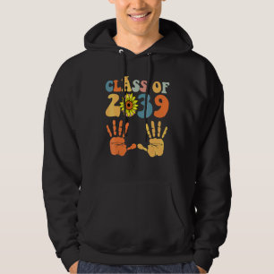 Klasse 2039 Wachs Mit Mir Handabdruck Pre K 12. Kl Hoodie