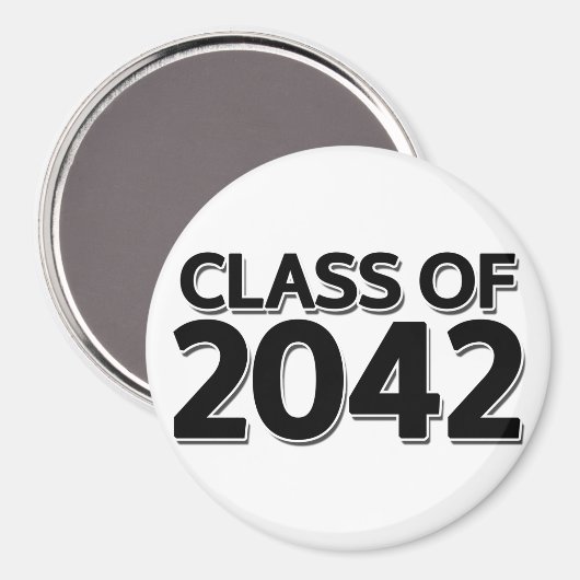 Klasse 2042 magnet (Vorderseite/Rückseite)