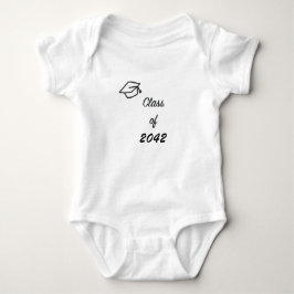 Klasse 2042 mit Graduation Cap Baby Bodysuit Baby Strampler