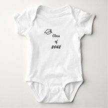 Klasse 2042 mit Graduation Cap Baby Bodysuit