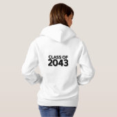 Klasse 2043 hoodie (Schwarz voll)