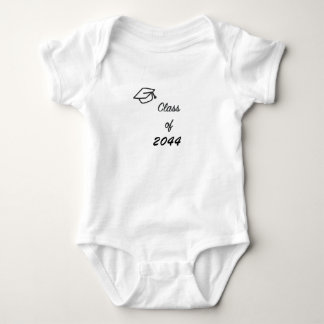 Klasse 2044 mit Graduation Cap Baby Bodysuit Strampler