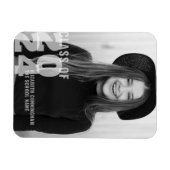 Klasse 20XX | Ankündigung von Foto Abschluss Magnet (Horizontal)