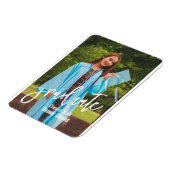 Klasse 20xx | FOTO PERSONALISIERTER ABSCHLUSS Magnet (Linke Seite)