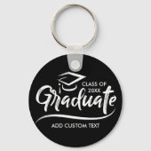 Klasse 20XX Ihr Schulfarben Abschluss Schlüsselanhänger (Vorderseite)
