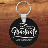 Klasse 20XX Ihr Schulfarben Abschluss Schlüsselanhänger (Vorderseite)