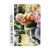 Klasse 20XX Moderner Abschluss für Minimalistische Magnet (Vertikal)