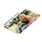 Klasse 20XX Moderner Abschluss für Minimalistische Magnet (Linke Seite)