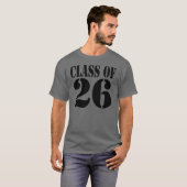 Klasse 25 Klasse 2025 Abschluss T-Shirt (Vorne ganz)