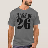Klasse 25 Klasse 2025 Abschluss T-Shirt (Vorderseite)