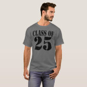 Klasse 25 Klasse 2025 Abschluss T-Shirt (Vorne ganz)