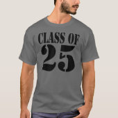 Klasse 25 Klasse 2025 Abschluss T-Shirt (Vorderseite)