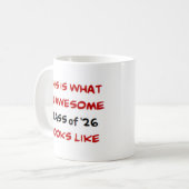 Klasse '26, großartig kaffeetasse (Vorderseite Links)