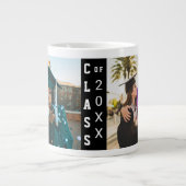 Klasse 2 Foto Abschluss Jumbo-Tasse (Vorderseite)
