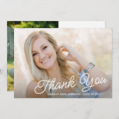 Klasse 2 Foto Abschluss Vielen Dank Dankeskarte (Vorne/Hinten)