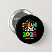 Klasse 5 2026 Abschluss Grundschule Button (Vorne & Hinten)