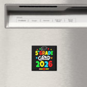 Klasse 5 2026 Absolvent der fünften Klasse Grundsc Magnet (In Situ (Geschirrspüler))