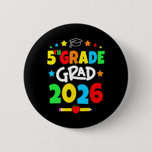 Klasse 5 2026 Absolvent Grundschule Button