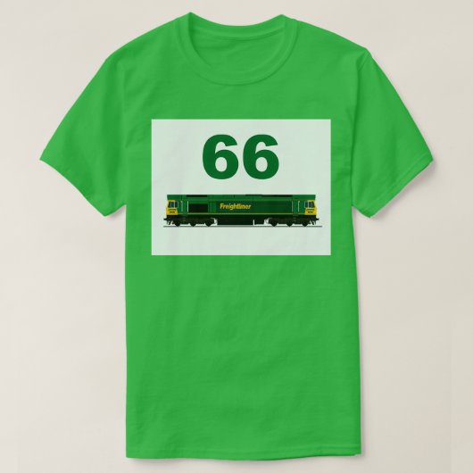 KLASSE 66 FREIGHTLINER LOCOMOTIVE T-Shirt (Design vorne)
