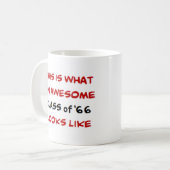 Klasse '66, großartig kaffeetasse (Vorderseite Links)