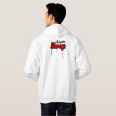 Klasse A+ Hoodie (weiß/rot) (Schwarz voll)