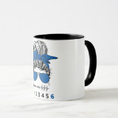 Klasse bis... Funny Motorrad Tasse (VorderseiteRechts)